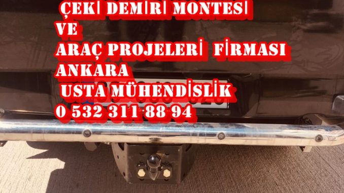 FORD RANCER KAMYONET ÇEKİ DEMİRİ TAKMA MONTAJI ANKARA