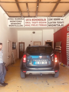 dacıa duster Çeki Demiri kancası takma montajı ve araç proje usta mühendislik ANKARA DA usta mühendislik 05323118894