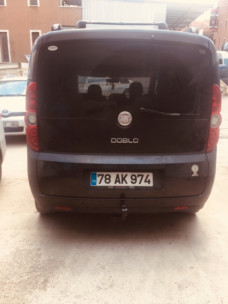 FIAT DOBLO KAMYONET Çeki Demiri kancası takma montajı ve araç proje usta mühendislik ANKARA DA usta mühendislik 05323118894